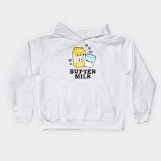 Butter Milk Cute Food Dairy Pun Kids Hoodie